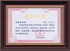 2006年榮譽證書